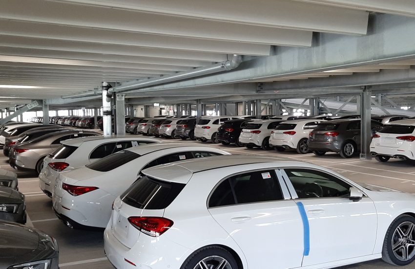 Car storage facility in Purfleet